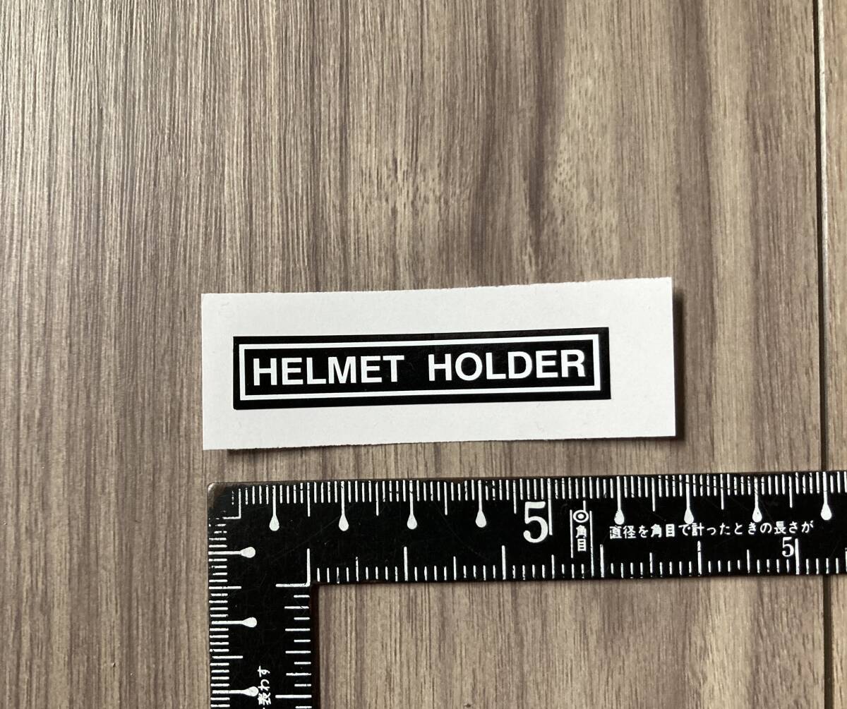 送料無料 Ducati Helmet Holder ドゥカティ ヘルメット ホルダー ステッカー 55mm x 10mm拍卖