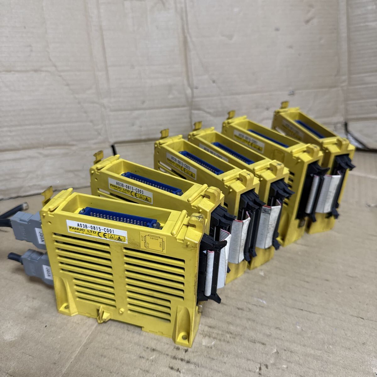 (F-07)FANUC A03B-0815-C001x2セット A03B-0815-C003 ×4セット拍卖