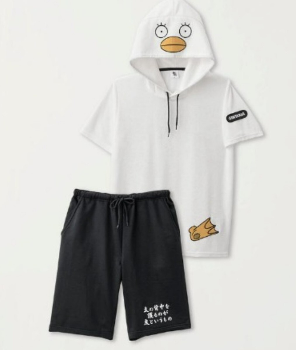 即決 銀魂 エリザベス メンズルームウェア【M】新品タグ付き セットアップ 拍卖