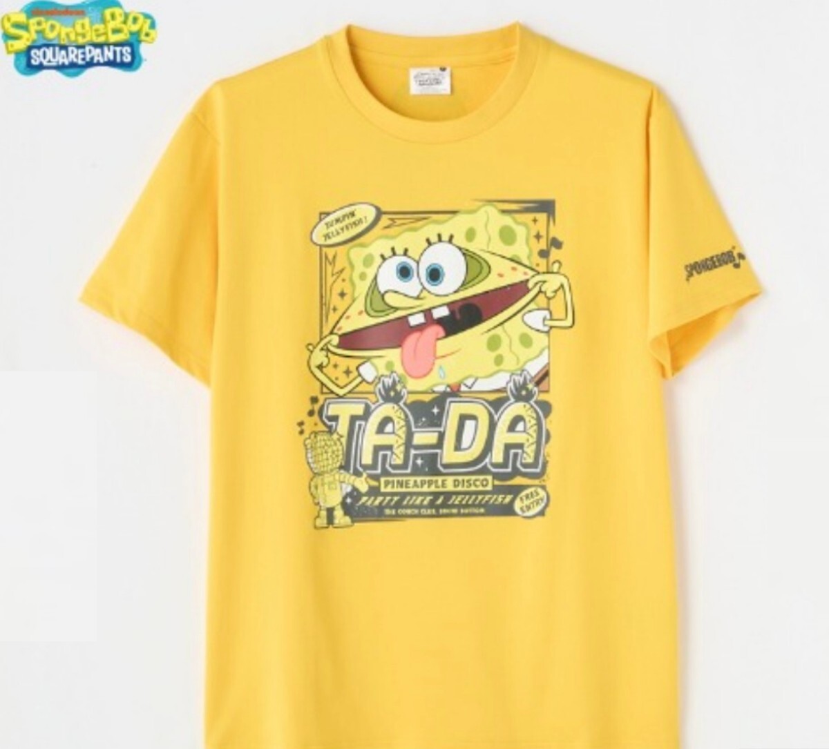 即決 スポンジ・ボブ メンズTシャツ【LL】新品タグ付き スポンジボブ 2L拍卖