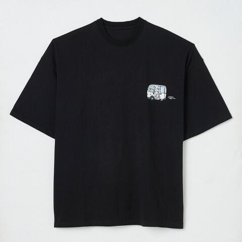 即決 仕事猫 メンズTシャツ【M】新品タグ付き 現場猫 電話猫 くまみね拍卖