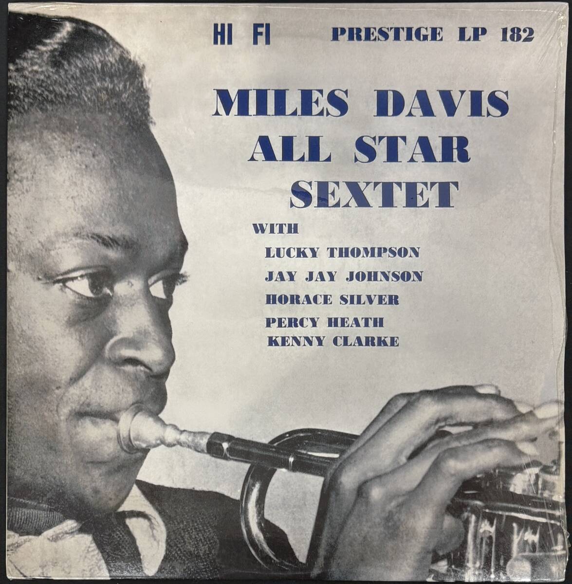 【新品 未開封 US 再発盤 10" レコード】Miles Davis All Star Sextet / S/T Prestige LP 182 0916*a JAZZ ジャズ拍卖