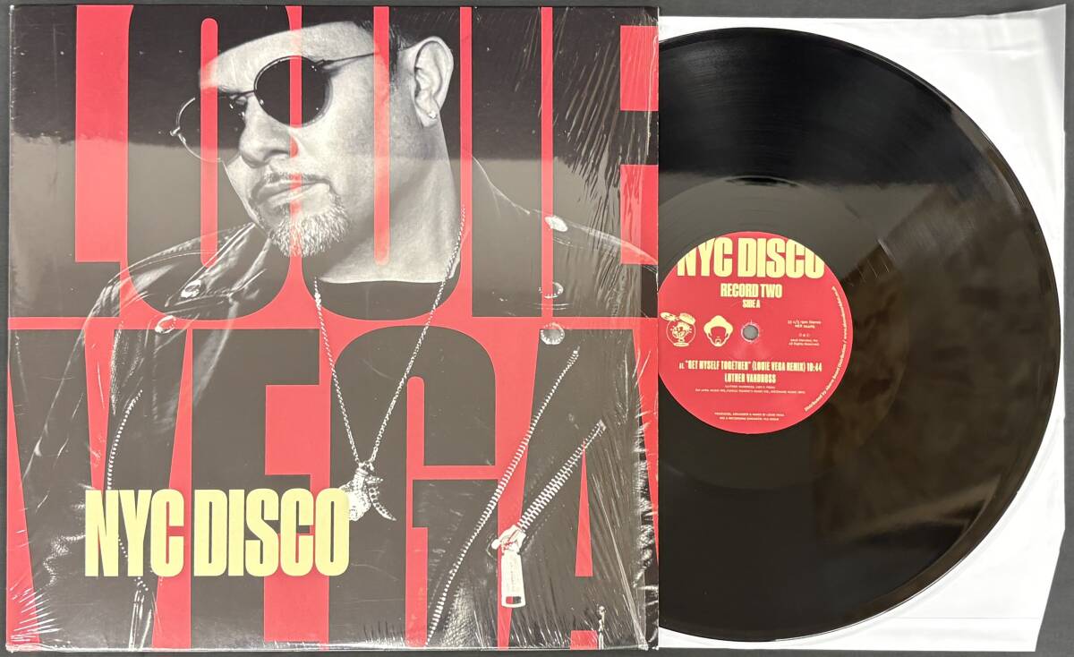 【シュリンク付 US盤 2枚組 12 】Louie Vega ルイ・ヴェガ / NYC Disco (Double Pack One) Nervous NER24405 0924*a House ハウス拍卖