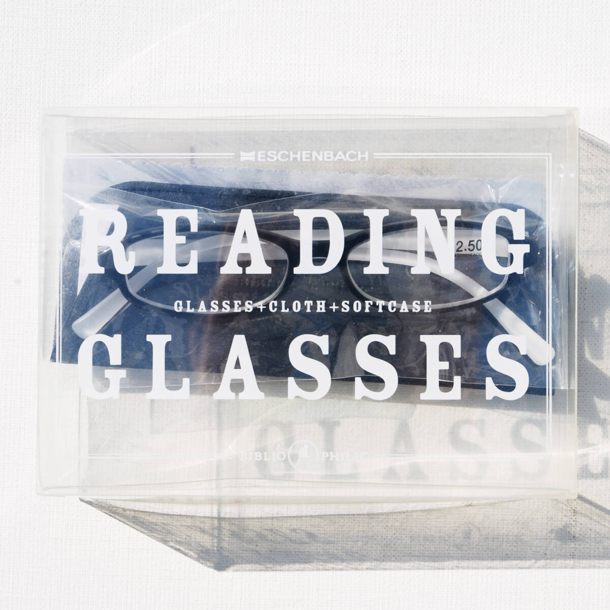 BIBLIOPHILIC × ESCHENBACH エッシェンバッハ リーディング グラス 2.5拍卖