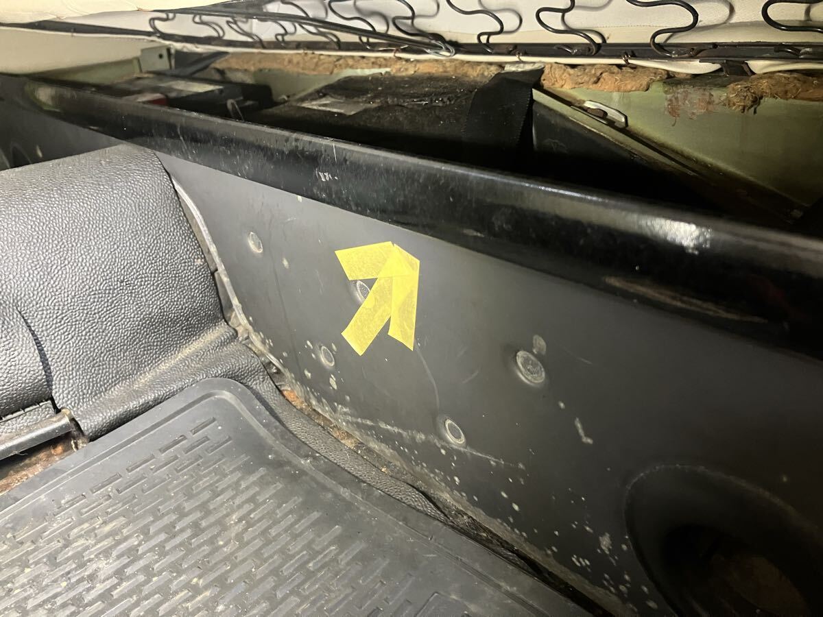 空冷VW 空冷ワーゲン 空冷ビートル タイプ1 VW純正 リアシート キックパネル バー 拍卖