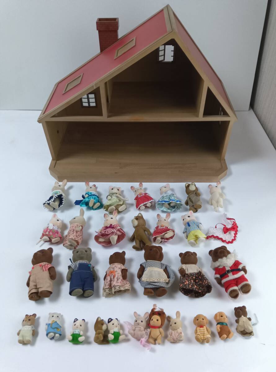 シルバニアファミリー ハウス 人形 30体セット 拍卖
