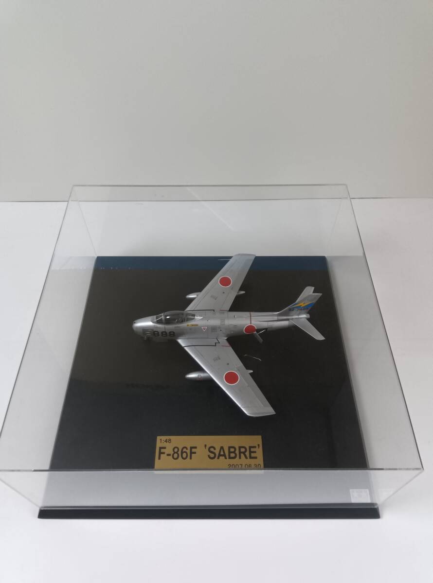 F-86F SABRE 1/48 完成品 タミヤ ケース付き TAMIYA 戦闘機拍卖