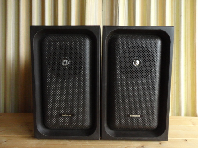 National ●● ブックシェルフ スピーカー SF-250N ペア ●● フルレンジ 8Ω JAPAN ナショナル拍卖