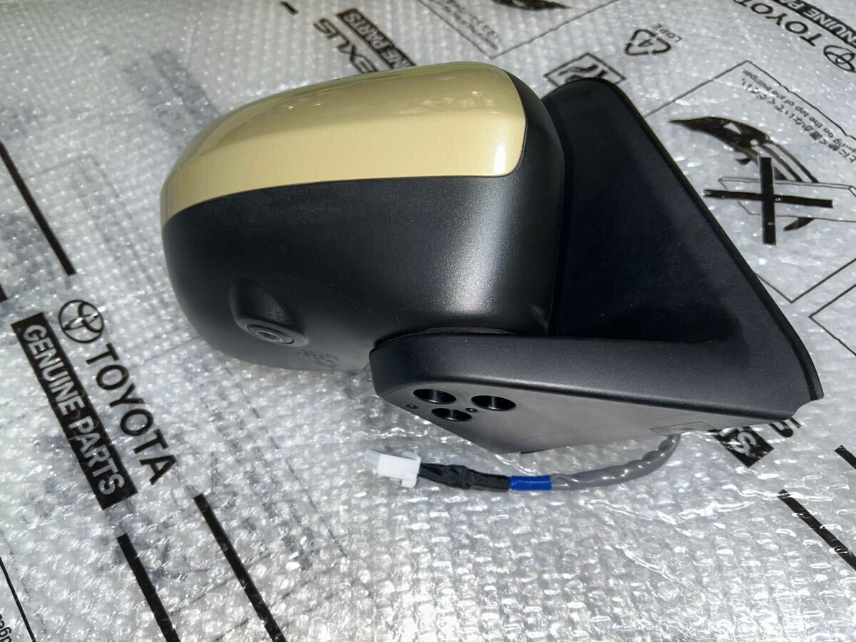 ☆低走行極上品☆ DAIHATSU ダイハツ タント ファンクロス LA650S LA660S 純正 右 ドアミラー 13P カメラ付 049884 カーキメタリック G63 拍卖