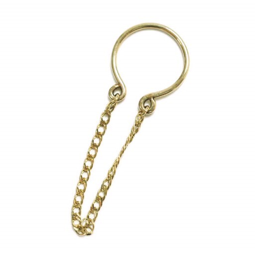 Hirotaka ヒロタカ 日本製 All About Basics チェーンイヤーカフ AB06KMF GOLD ピアス イヤリング アクセサリー g23478拍卖