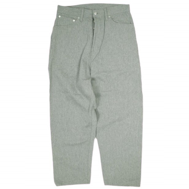 rdv o globe ランデヴーオーグローブ 日本製 FABIO PA ウールサルエルパンツ 162PA008 2 グレー テーパード ボトムス g9206拍卖