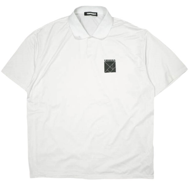 TANGRAM タングラム ONE SNAP POLO 1スナップポロシャツ TGS-MPL02 L WHITE 半袖 ゴルフウェア トップス g23302拍卖