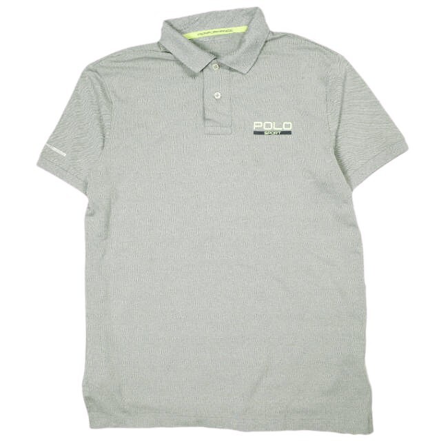 POLO SPORT ポロスポーツ PERFORMANCE ポロシャツ S グレー Ralph Lauren ラルフローレン 半袖 THERMO VENT トップス g23413拍卖