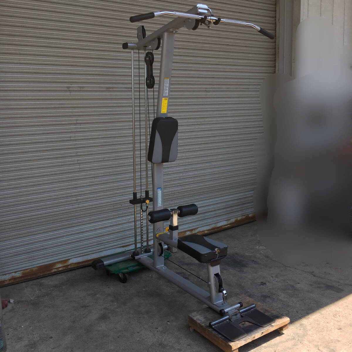 ww3/29 TUFFSTUFF タフスタッフ RLM-855WS ラットマシン ラットプルダウン 解体済み 筋トレ マシン トレーニング ★直接引取限定◎●拍卖