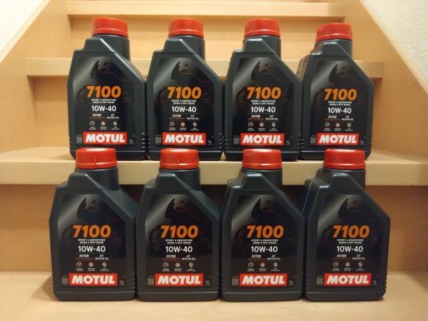 モチュール MOTUL 7100 4T MA2 10W40 1L 8缶 8本 正規品拍卖