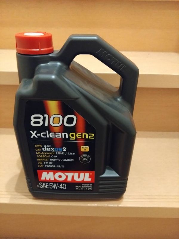 MOTUL モチュール 8100 X-clean gen2 5w40 5L エックス クリーン ジェン2 正規品拍卖