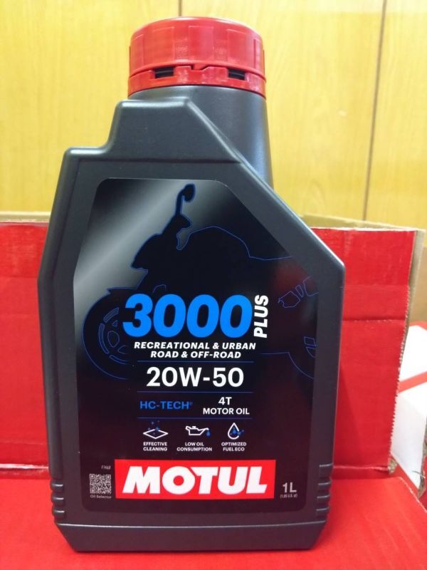 MOTUL モチュール 3000 PLUS 4T MA2 20W50 1L プラス 正規品拍卖