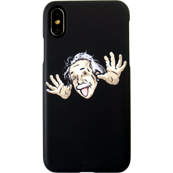 ★SALE★ アインシュタイン iPhoneケース ブラック iPhoneXs iPhoneXR iPhone11 iPhone11Pro 対応拍卖