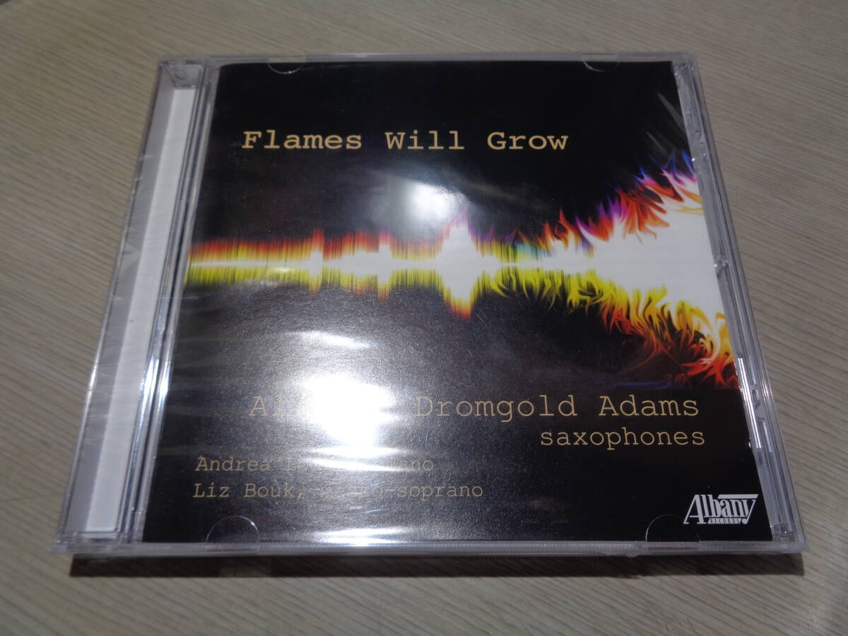 未開封/アリソン・ドロムゴールド・アダムズ,ALLISON DROMGOLD ADAMS/FLAMES WILL GROW(Albany:TROY1977 STILL-SEALED CD拍卖