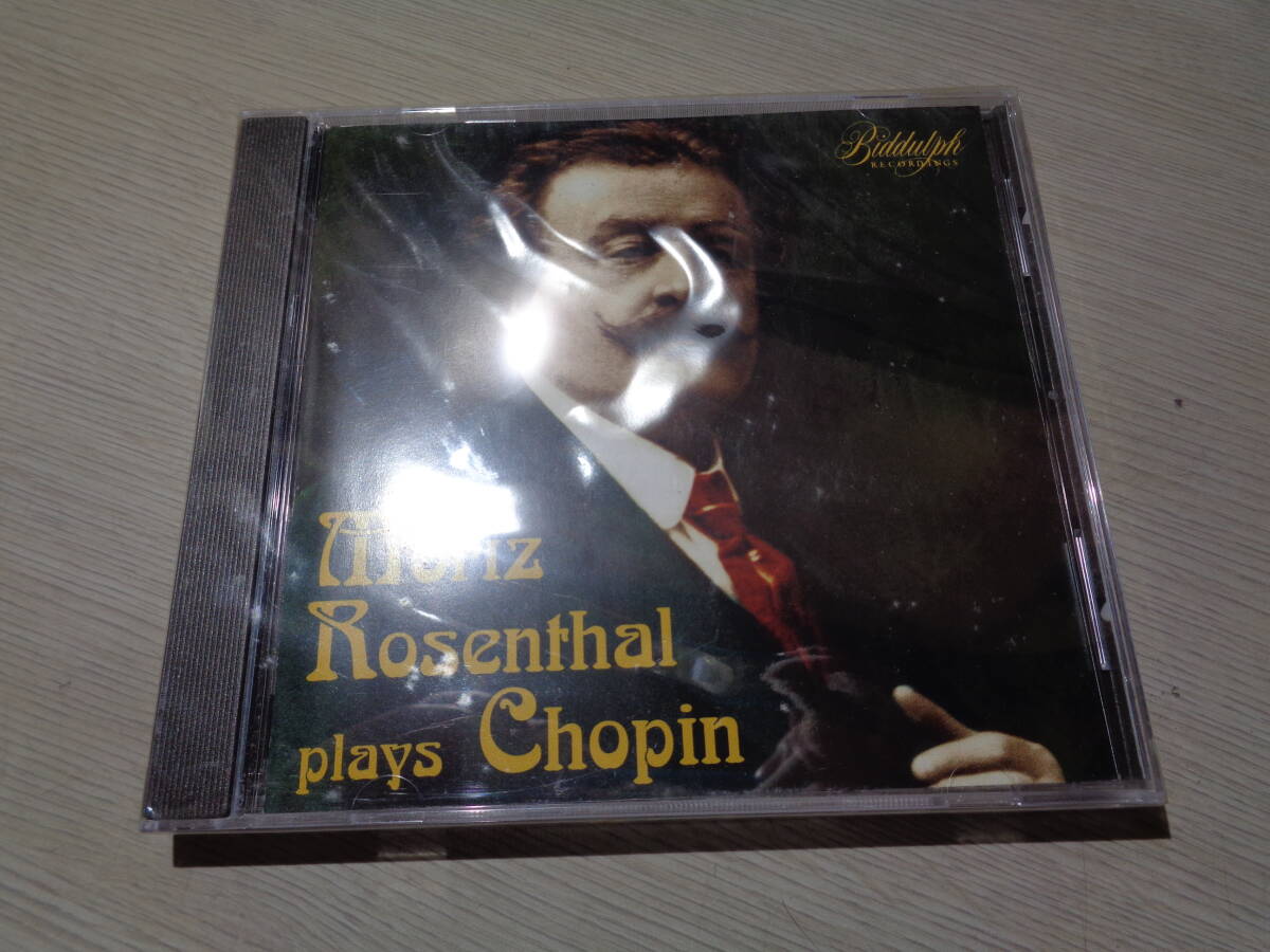 未開封/モーリツ・ローゼンタール,MORIZ ROSENTHAL PLAYS CHOPIN(BIDDULPH RECORDINGS:LHW 040 STILL-SEALED CD拍卖