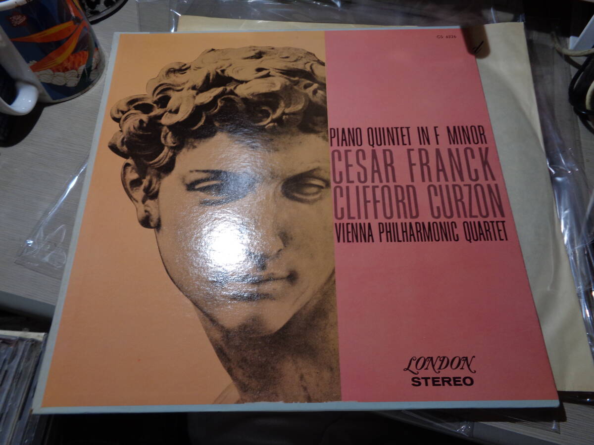 クリフォード・カーゾン,CLIFFORD CURZON,VIENNA PHILHARMONIC QUARTET/FRANCK:PIANO QUINTET IN F MINOR(UK/LONDON:CS 6226 FFSS BB NM LP拍卖
