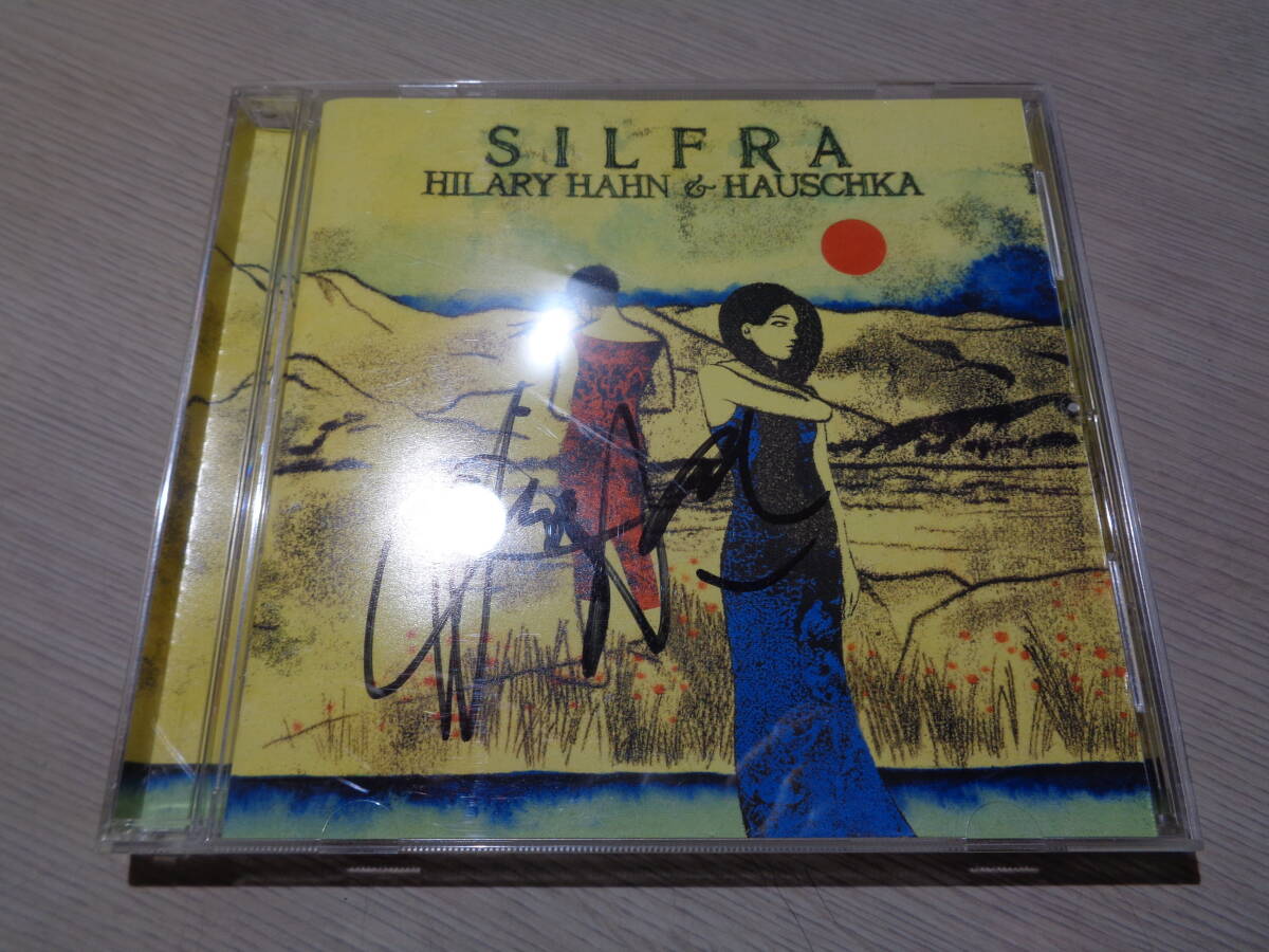 ヒラリー・ハーン氏の直筆サイン入,HILARY HAHN SIGNED(autograph)!!!/SILFRA(JAPAN/DG:UCCG-1576 SHM-CD/MINT DISC拍卖