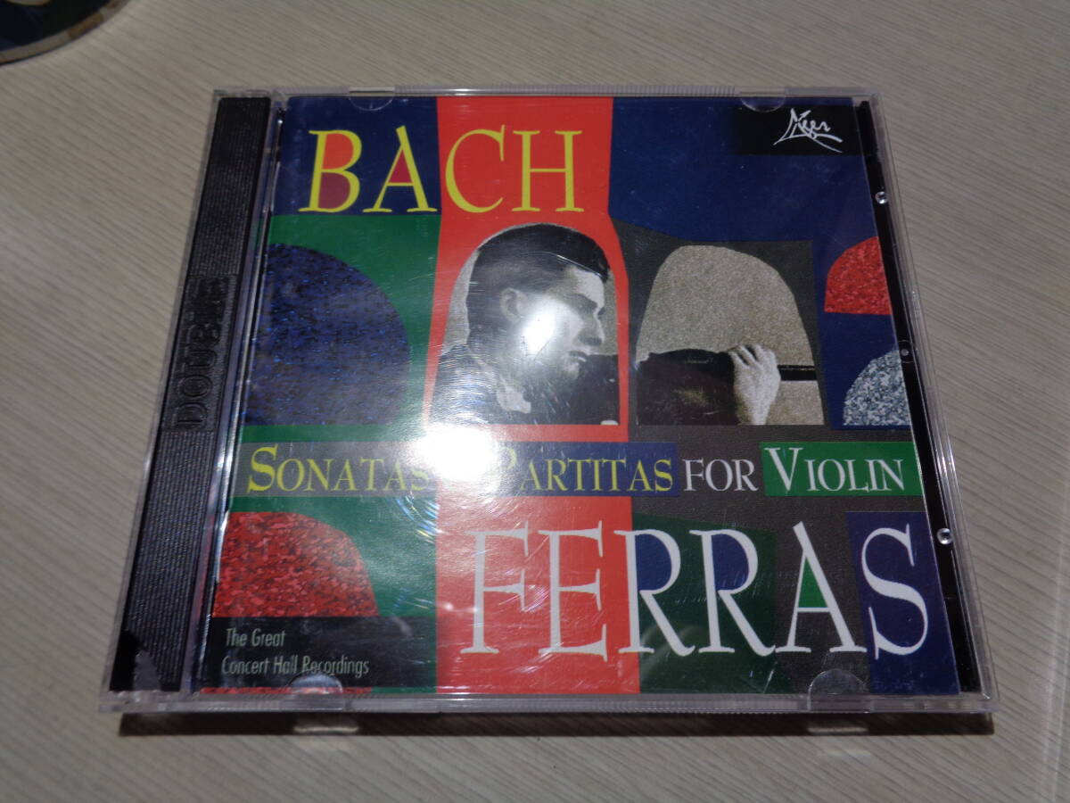 クリスチャン・フェラスによるバッハ無伴奏ヴァイオリン,CHRISTIAN FERRAS/BACH:SONATAS & PARTITAS FOR VIOLIN(Ages 509 008-2 2CDs拍卖