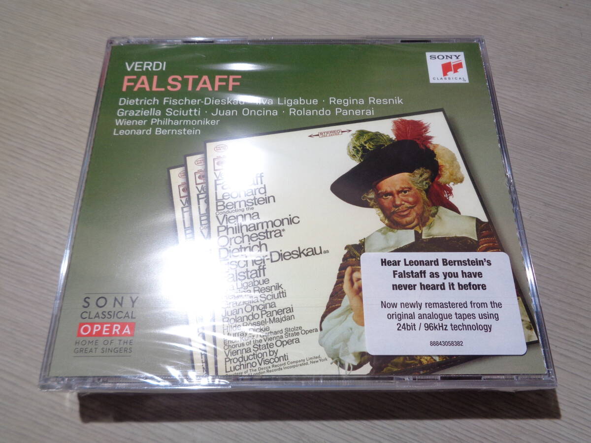 未開封/バーンスタイン,LEONARD BERNSTEIN,WIENER PHILHARMONIKER/VERDI:FALSTAFF(SONY:88843058382 STILL-SEALED 2CDs拍卖
