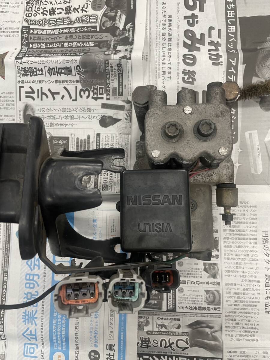 【純正】日産 NISSAN BCNR33 ABSユニット 固定ステーブラケット付拍卖