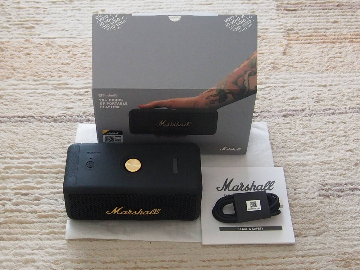 Marshal EMBERTON ブルーツーススピーカー拍卖