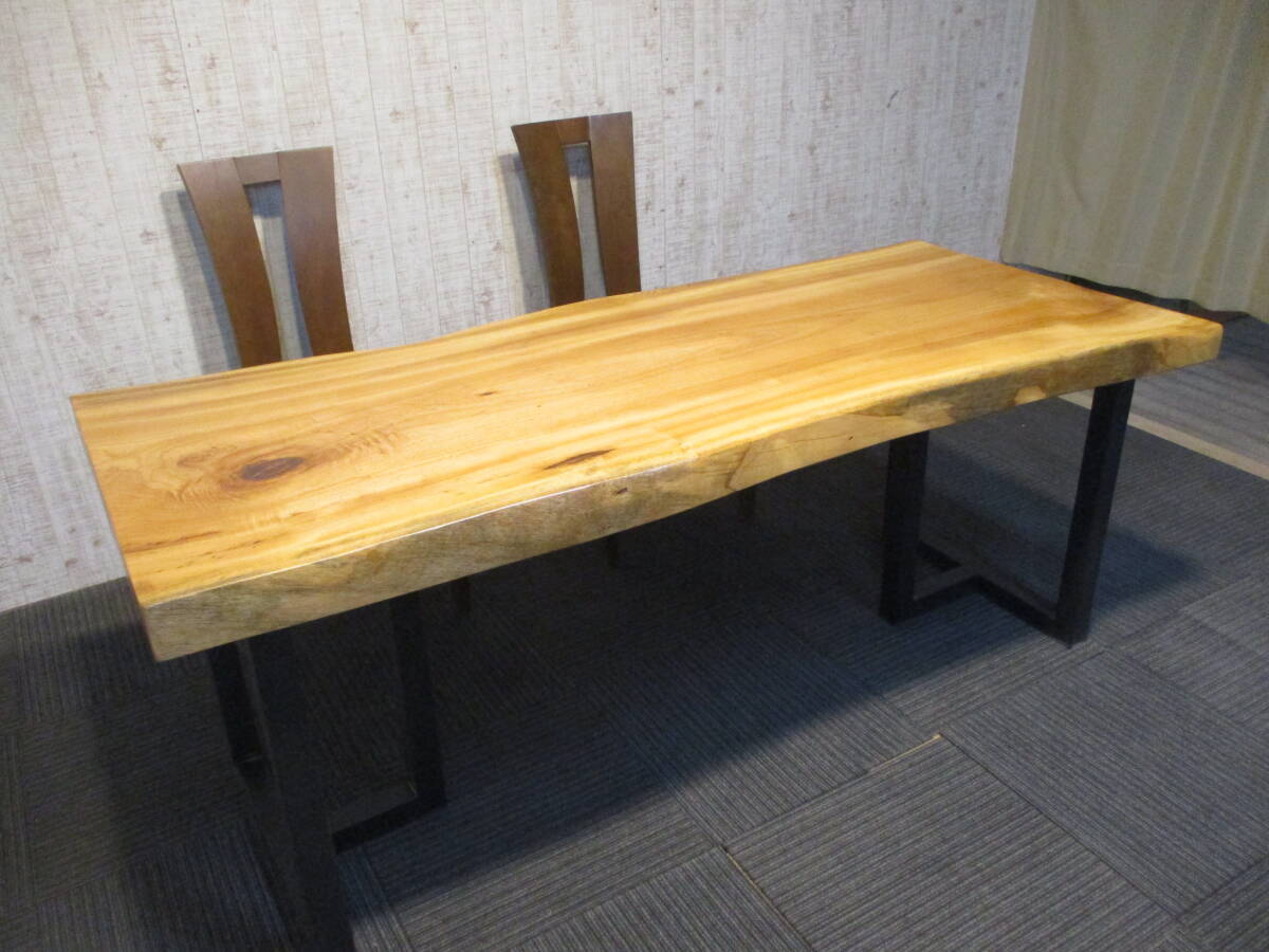 #1416■ 楠 クス 一枚板 テーブル 板 ローテーブル ダイニングテーブル 座卓 天板 無垢 デスク 拍卖