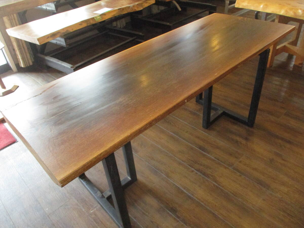 #1530■  ウエンジ 一枚板 無垢 テーブル 板 ローテーブル ダイニングテーブル 座卓 天板 カウンター デスク  拍卖