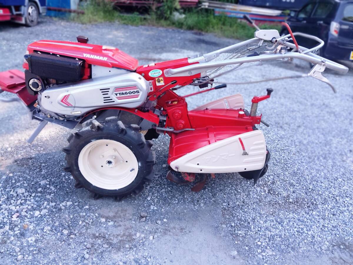 ヤンマー YTA600S(ディーゼル)6馬力 耕運機 セル耕運機 果樹園耕運機 オートスタート 湖西市中古品 動作確認済拍卖