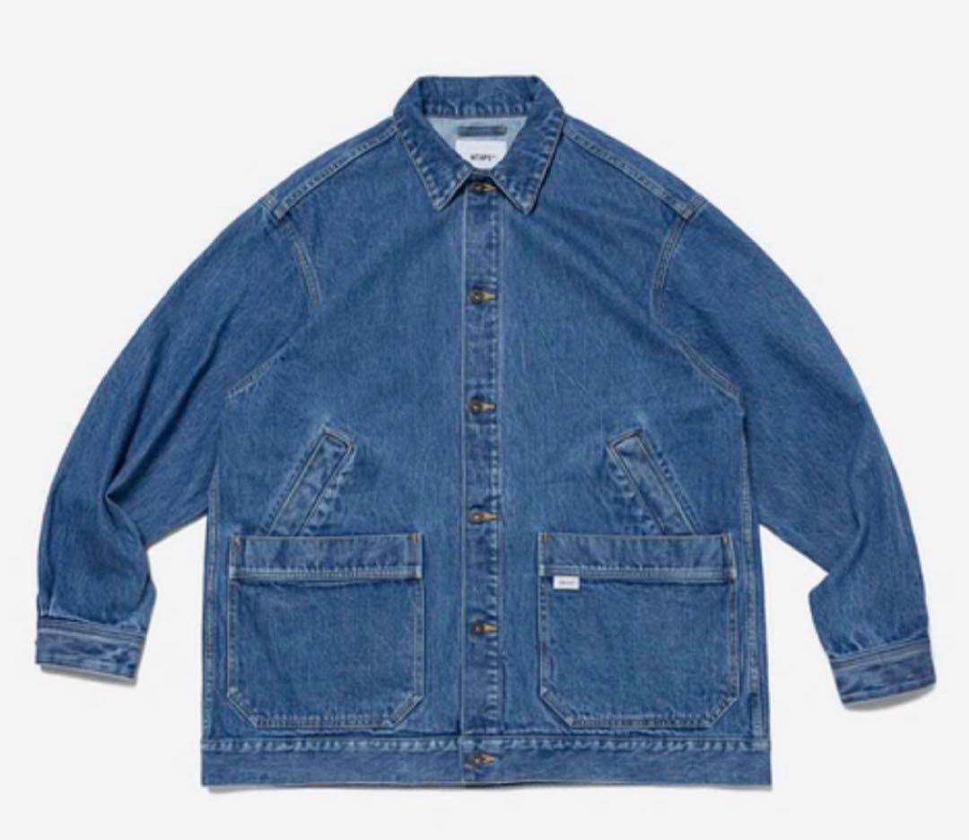 WTAPS 2023 AW DADDY JACKET COTTON DENIM サイズM W1 MA-1 ダブルタップス拍卖