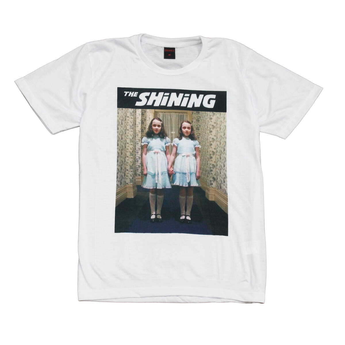 映画 ホラー シャイニング 双子 ホテル ジャック・ニコルソン  ストリート系 おもしろTシャツ メンズ 半袖★tsr0875-wht-m拍卖