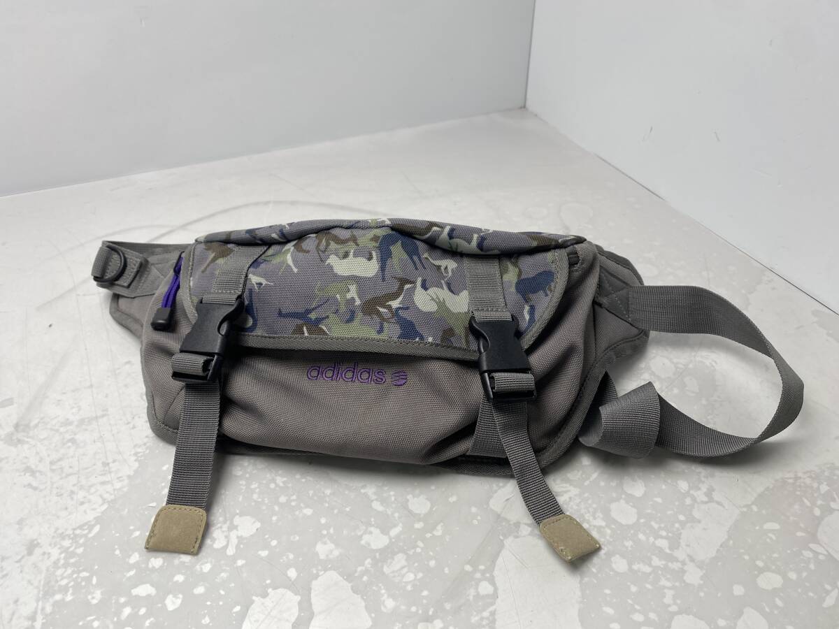 9/28★Adidas アディダス★ウエストバッグ カバン ビンテージ【中古/現状品】拍卖