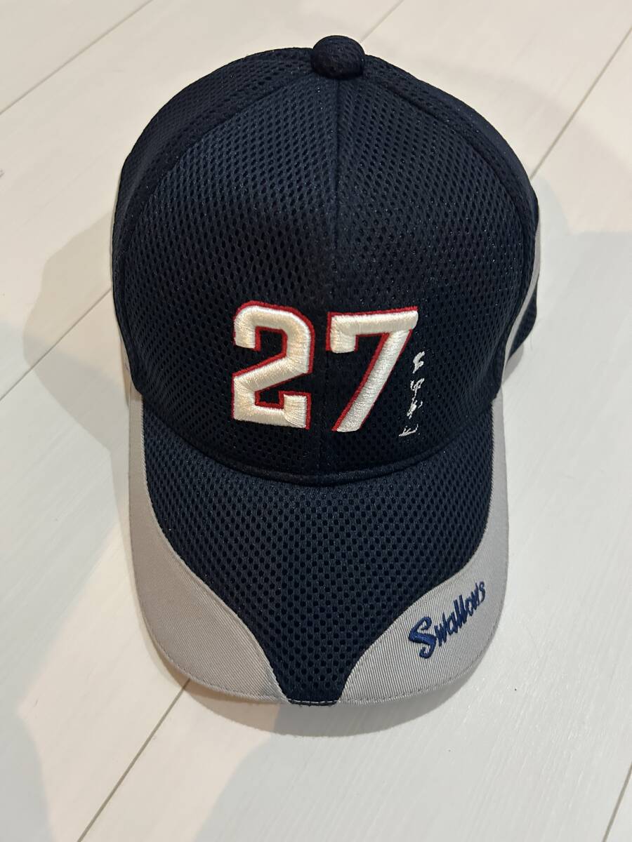 ★ ヤクルトスワローズ 古田敦也 帽子 一般フリーサイズ ★ 拍卖