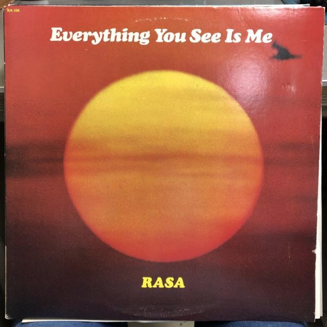 RASA / EVERYTHING YOU SEE IS ME (RA106)拍卖