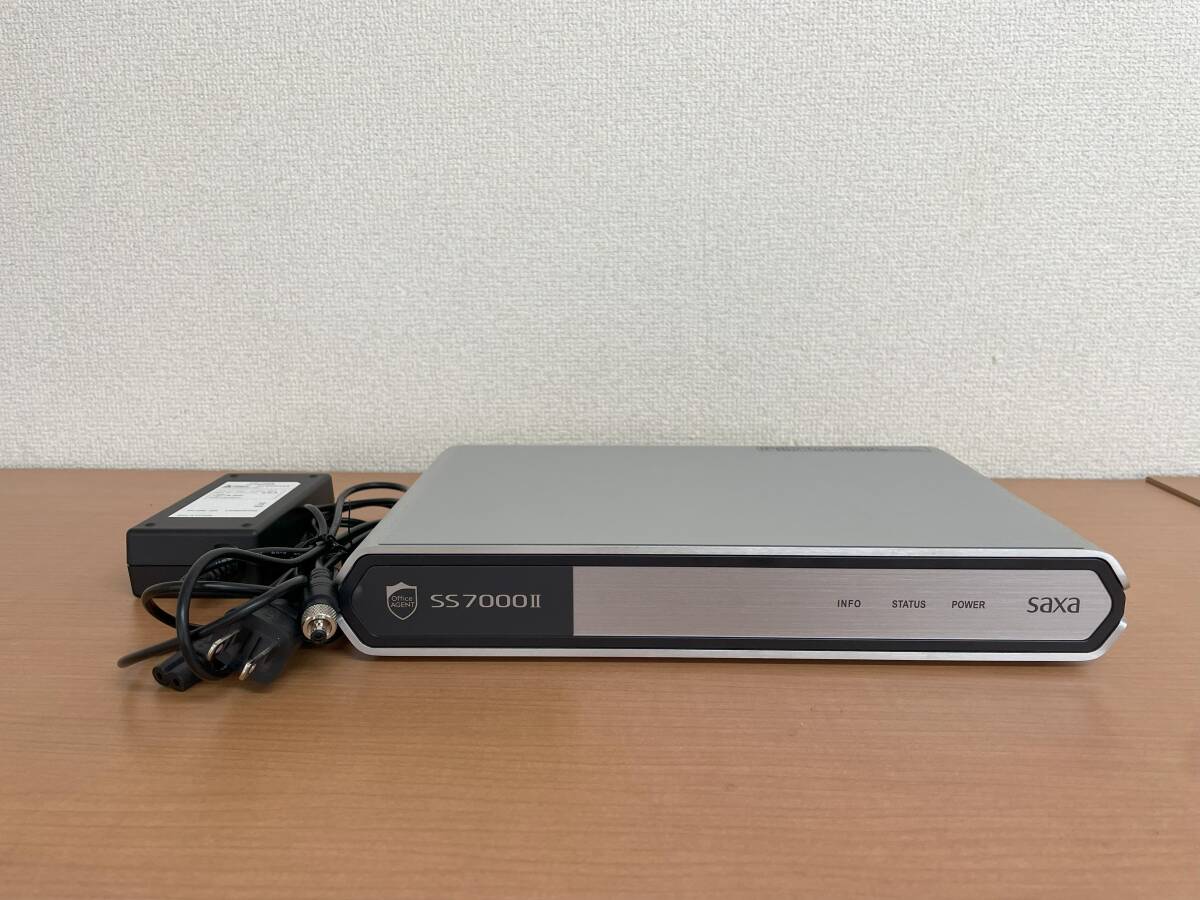 ★SAXA(サクサ株式会社) SS7000Ⅱ Pro ★UTM★ライセンス期限2030年12年01日★入電確認、初期化済み★ジャンク品★T0000992拍卖