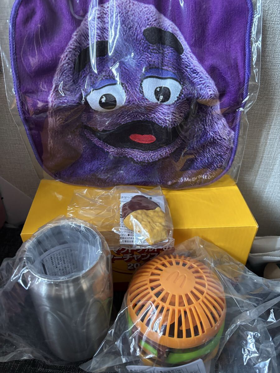 マクドナルドのサマーチャンスバッグ2025 グッズ4点セット 非売品レア 未使用品拍卖