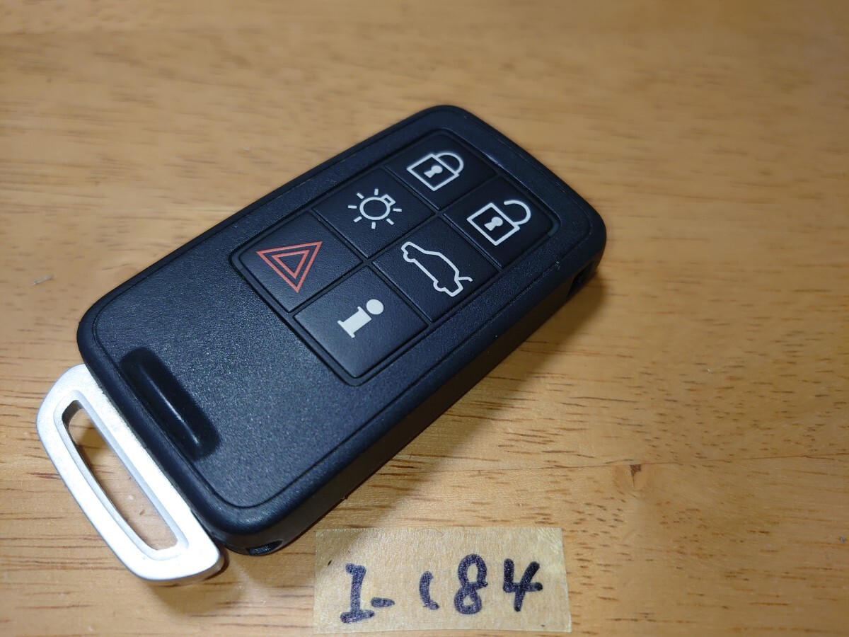 I-184 ボルボ V40/V60/V70 スマートキー リモートキー 6ボタン 周波数確認済み! 追跡あり拍卖