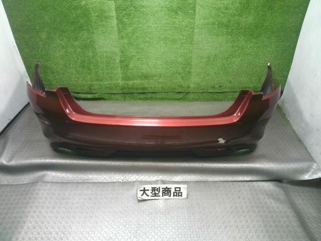 トヨタ(TOYOTA)※同梱不可※マークX GRX130 リアバンパー 後ろバンパー カラー 3Q3 品番 52159-22800-D0 ソナー付2ケ リフレクター付拍卖
