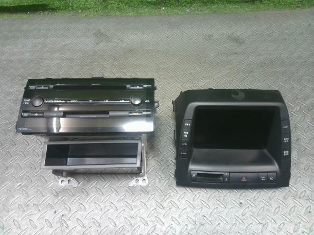 トヨタ(TOYOTA)※同梱不可※プリウス 後期 NHW20 純正ナビ 品番 86110-7201-C0 FUJITSU TEN マルチモニタ- 動作OK拍卖