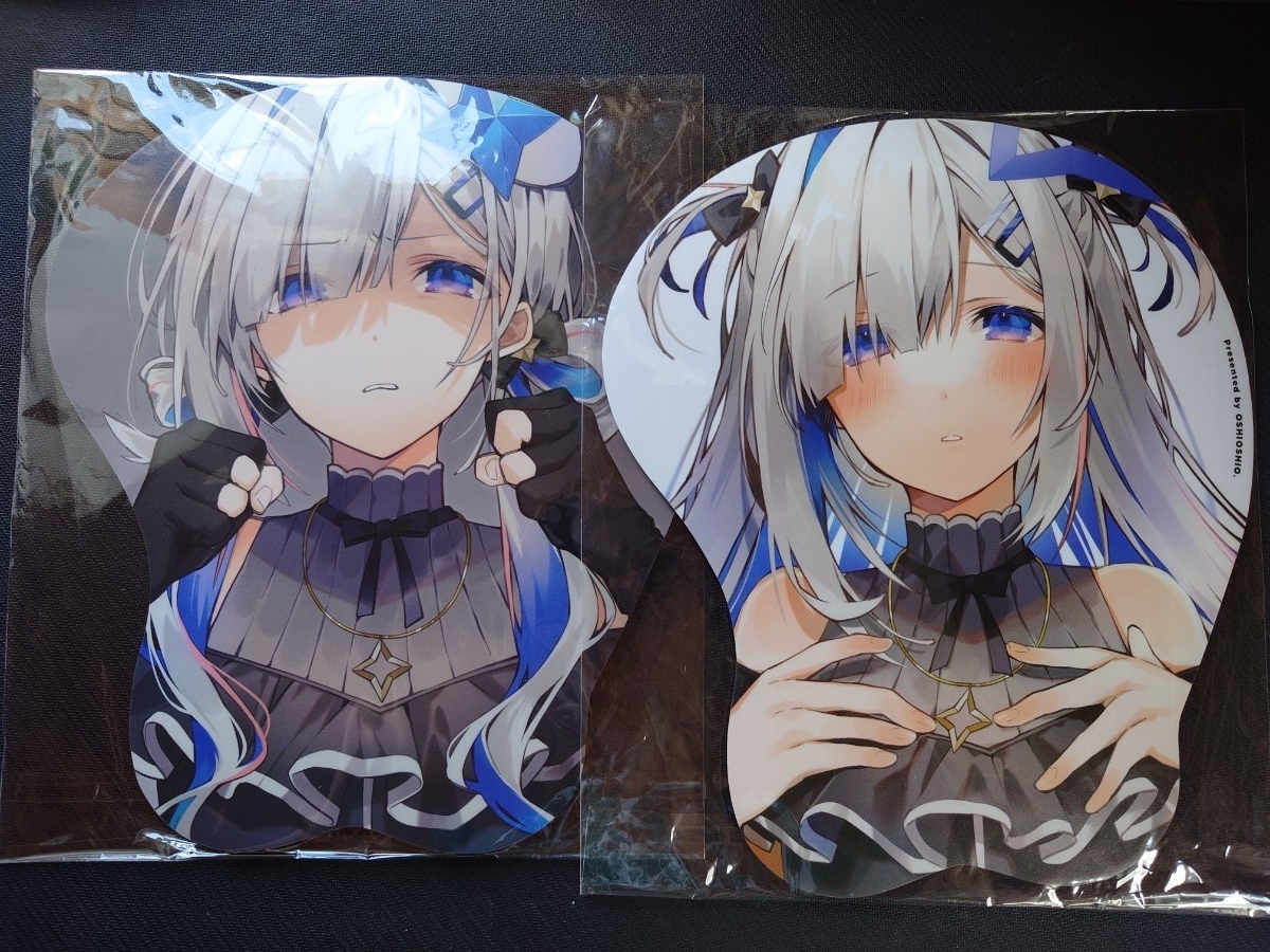 【未開封】VTuber ホロライブ 天音かなた おっぱい(がない)マウスパッド おしおしお A拍卖