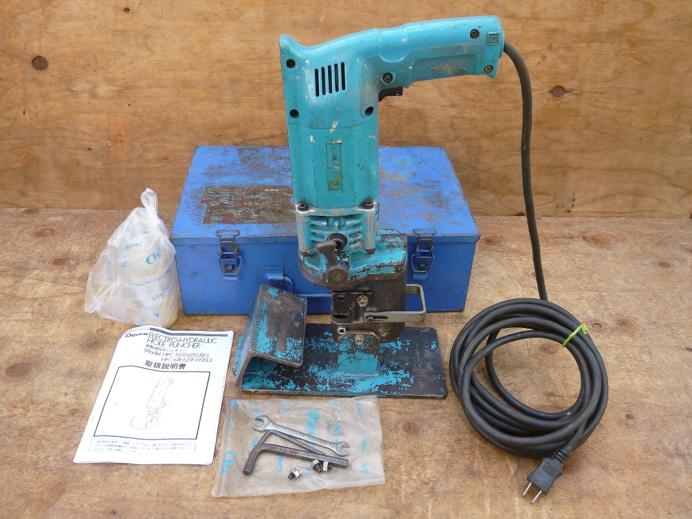 株式会社オグラ 電動油圧式パンチャー HPC-615 中古現状 ②拍卖