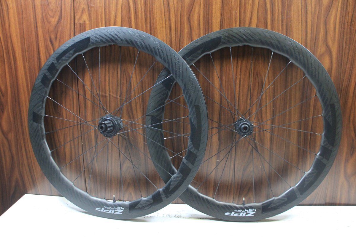値下げ! ハイエンド!! ○ZIPP ジップ 454 NSW DISC シマノフリー 11/12s対応 チューブレス カーボンホイールセット拍卖