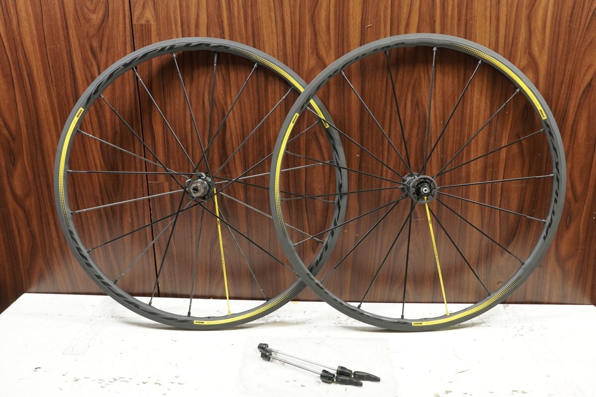 限定モデル! ○MAVIC マビック KSYRIUM EXALITH LIMITED RIM シマノフリー 11/12s対応 クリンチャー ホイールセット 超美品拍卖