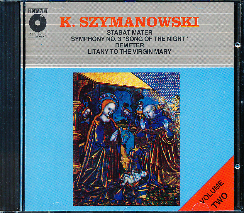 Polskie Nagrania MUSA シマノフスキ スターバト・マーテル、交響曲No.3「夜の歌」ほか ヴィスロツキ拍卖
