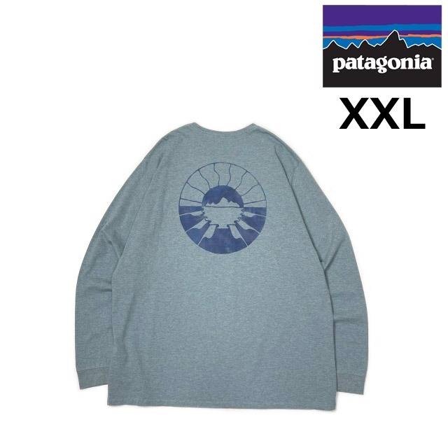 売切り【正規新品】patagonia パタゴニア◆L/S FORGOTTEN ISLAND POCKET RESPONSIBILI-TEE Tシャツ ロンT US購入 胸ポケ(XXL)青190124-3130拍卖