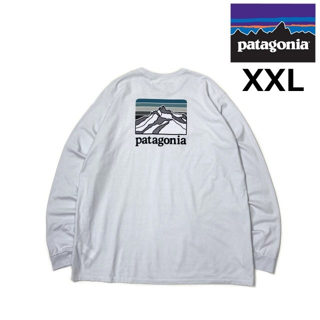 売切り【正規新品】patagonia パタゴニア◆L/S LINE LOGO RIDGE RESPONSIBILI-TEE Tシャツ ロンT US購入 アウトドア(XXL)白 190124-2190拍卖